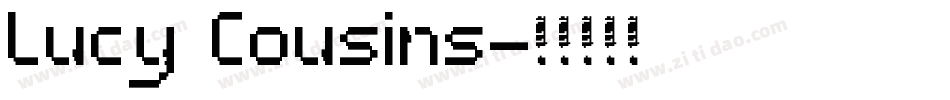 Lucy Cousins字体转换